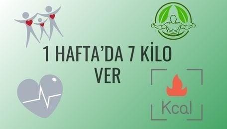 En Hızlı Kilo Verme Yöntemleri 1 Haftada 5 Kilo Ver