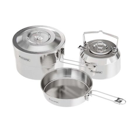 Orcamp IronChef Çelik Mutfak Seti