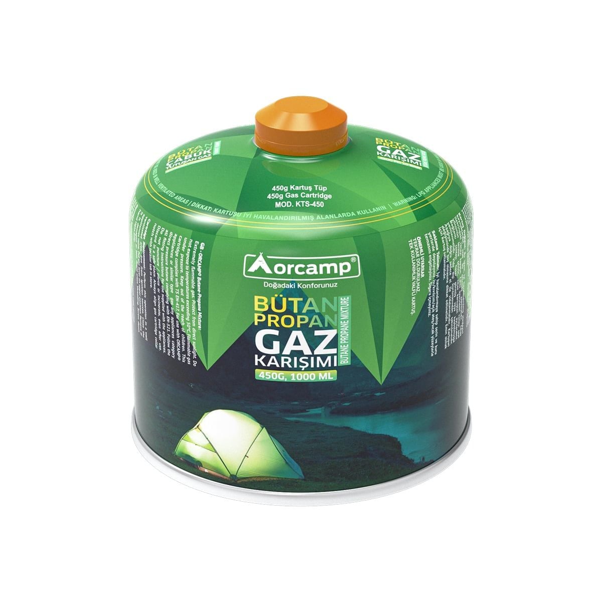 Orcamp 450 Gram Gaz Kartuşu