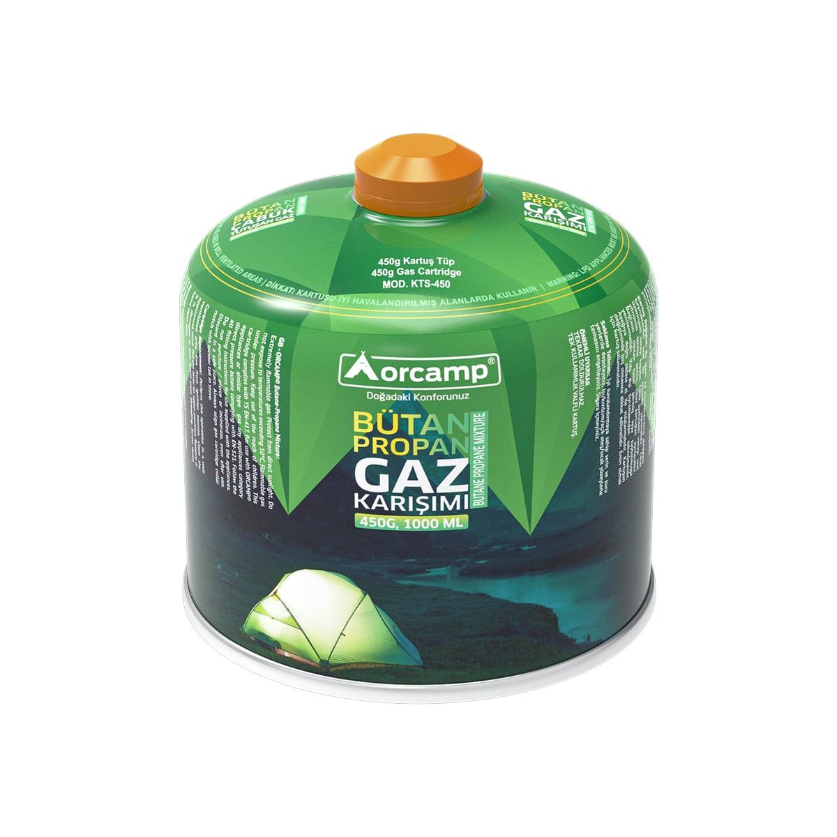 Orcamp 450 Gram Gaz Kartuşu