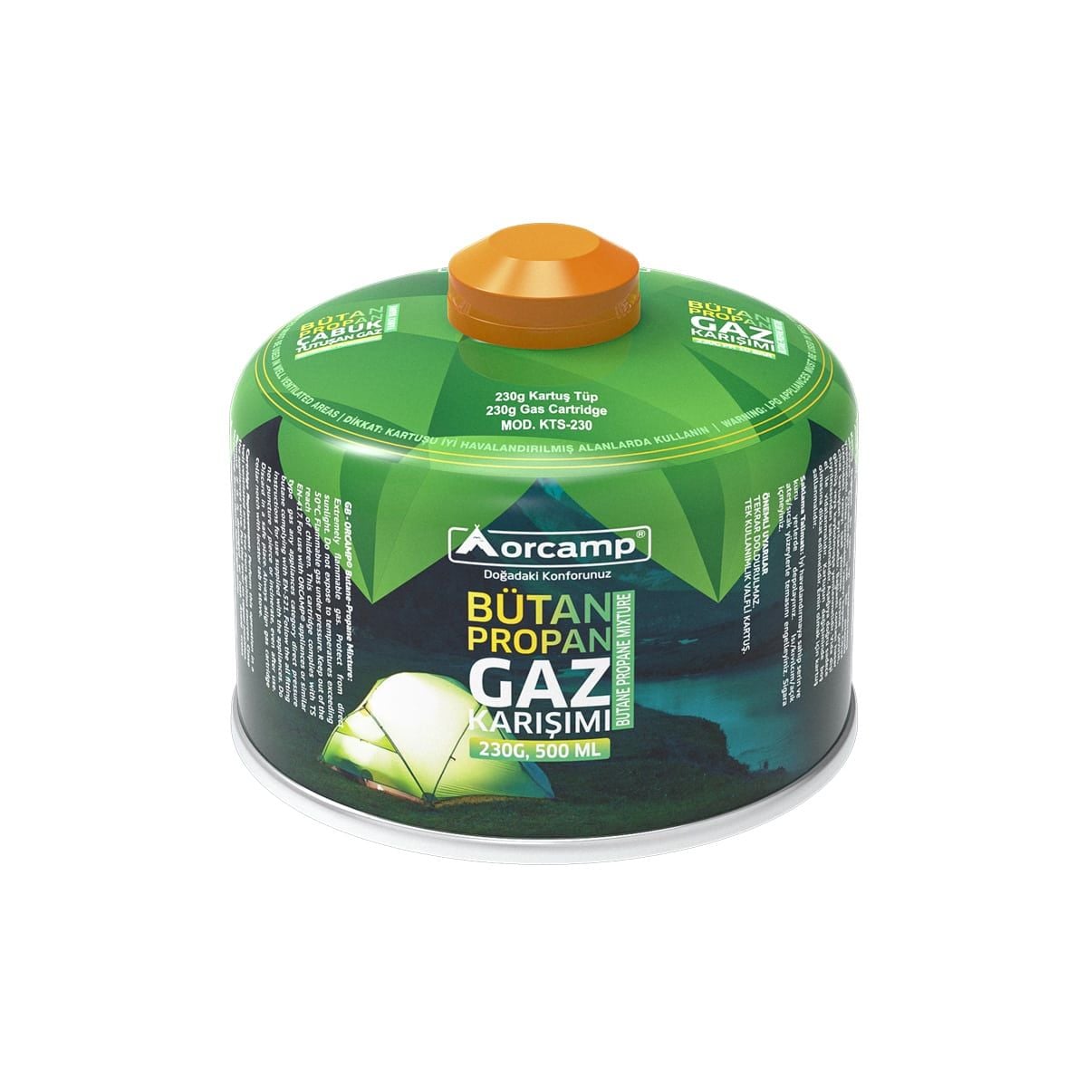 Orcamp 230 Gram Gaz Kartuşu