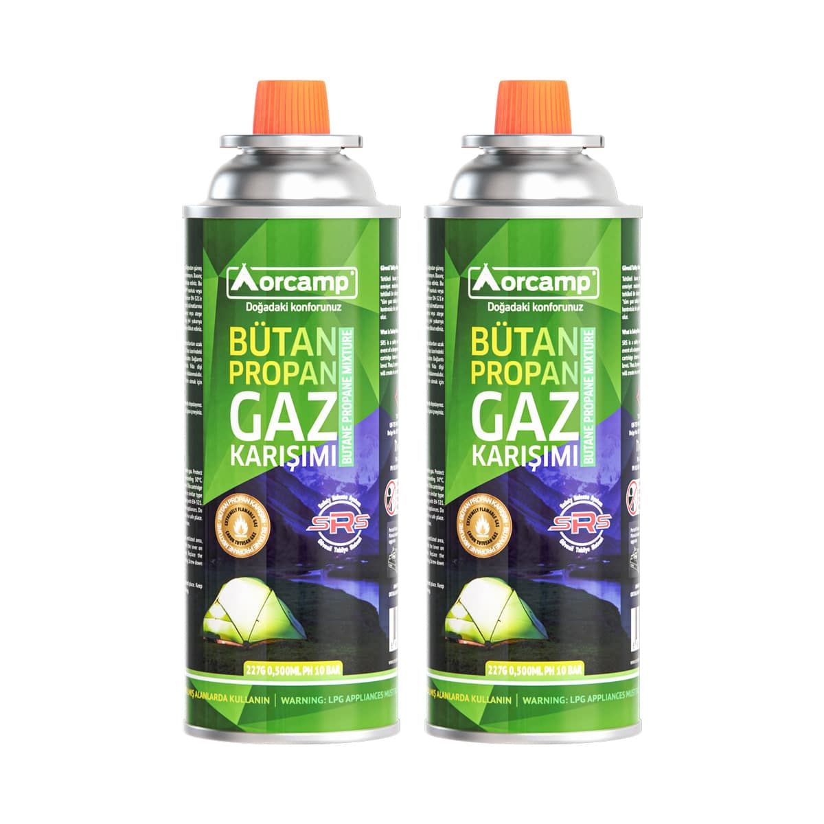 Orcamp 227 Gram Setli Gaz Kartuşu