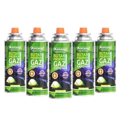 Orcamp 227 Gram Setli Gaz Kartuşu x5