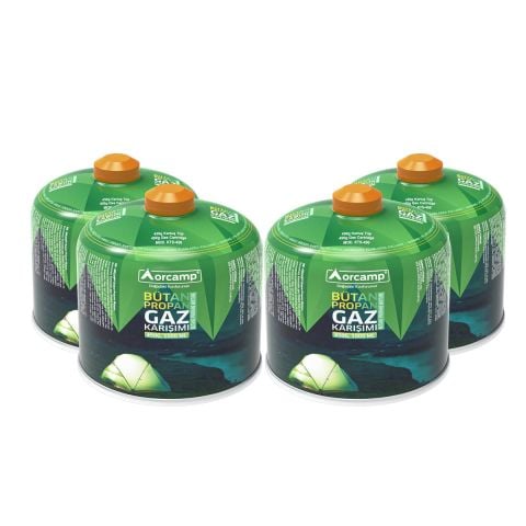 Orcamp 450 Gram Setli Gaz Kartuşu x4