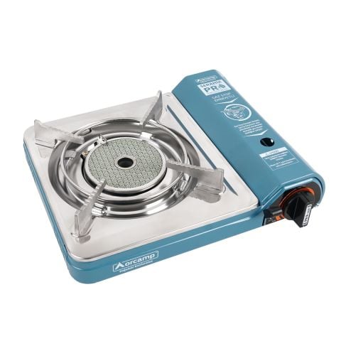 Orcamp Pro Seramik Portatif Ocak Gaz Stop Emniyetli / Mavi