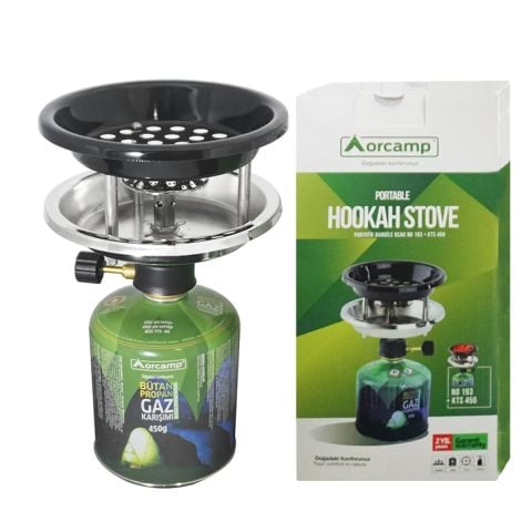 Orcamp Portatif Siboplu Nargile Ocak