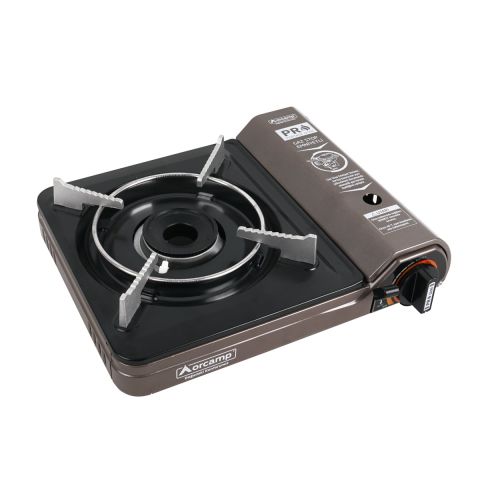 Orcamp Tekli Portatif Ocak Gaz Stop Emniyetli Gri