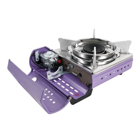 Orcamp Tekli Mini Portatif Ocak Mor