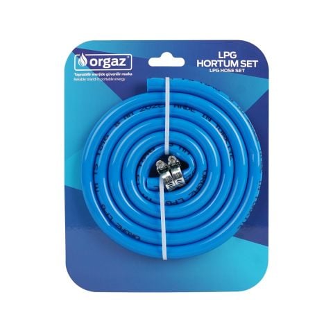Orgaz Lpg Hortum Set Mavi