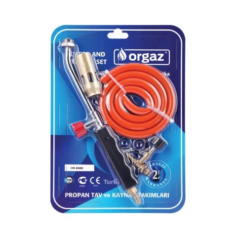 Orgaz Hortumlu Şaloma Takım 28mm Başlık